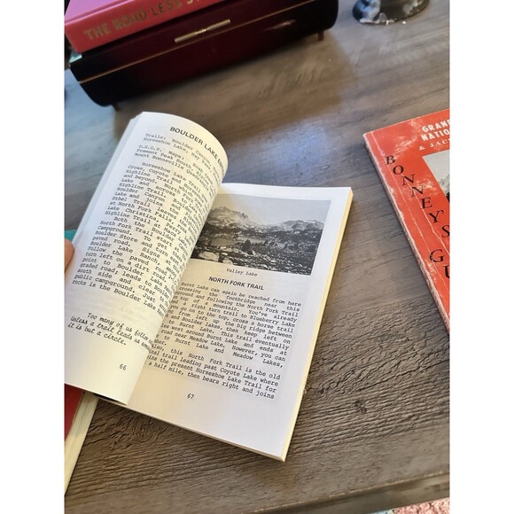 Vintage Wyoming Bonney Guides Grand Teton, Field Book Wind River Range + 1 More - Picture 6 of 7